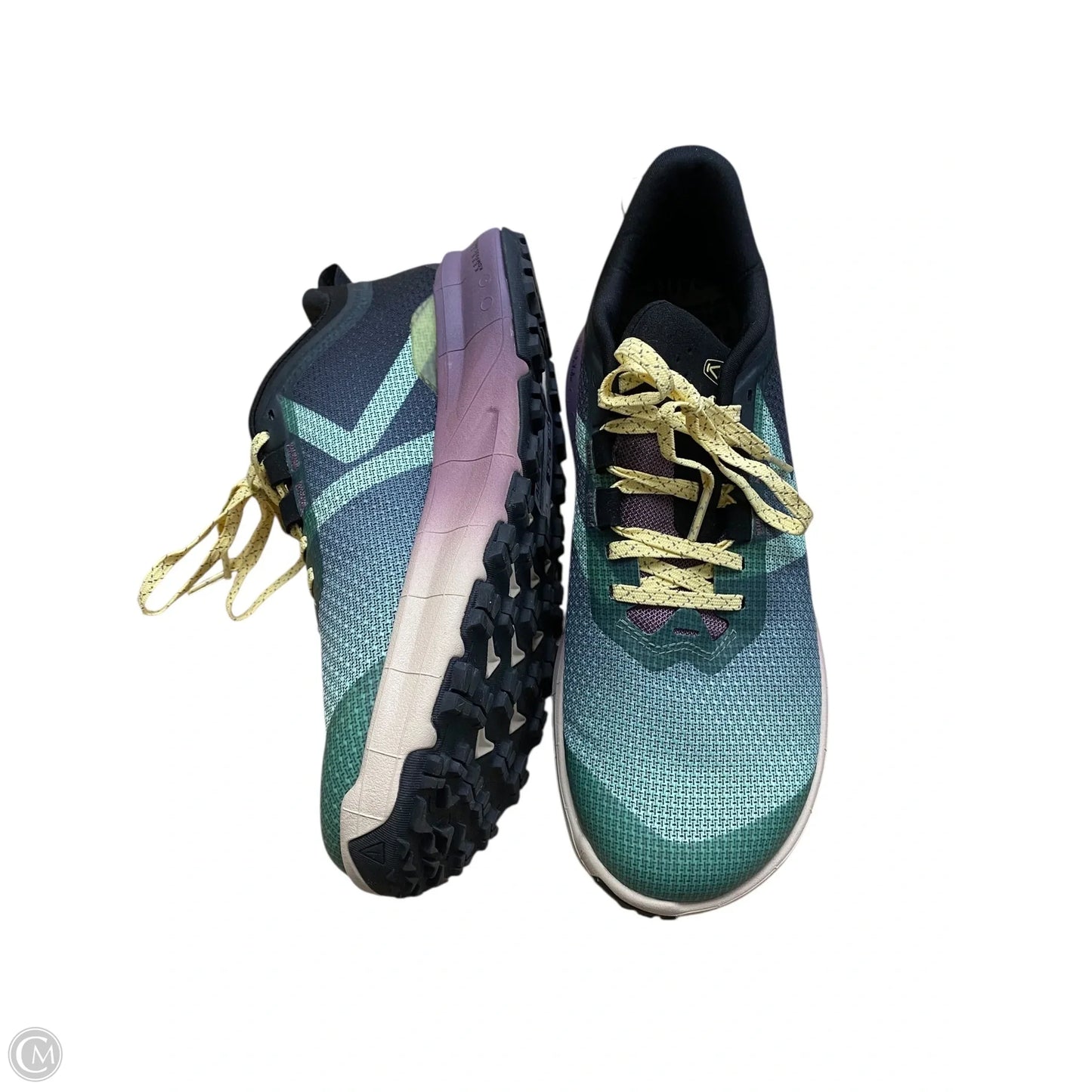 Shoes Athletic By Keen In Green & Purple, Size: 9