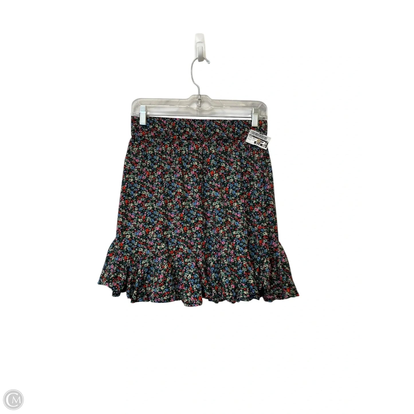 Skirt Mini & Short By Loft In Floral Print, Size: S