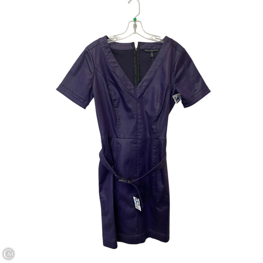 Dress Casual Midi By White House Black Market In Purple, Size: 6