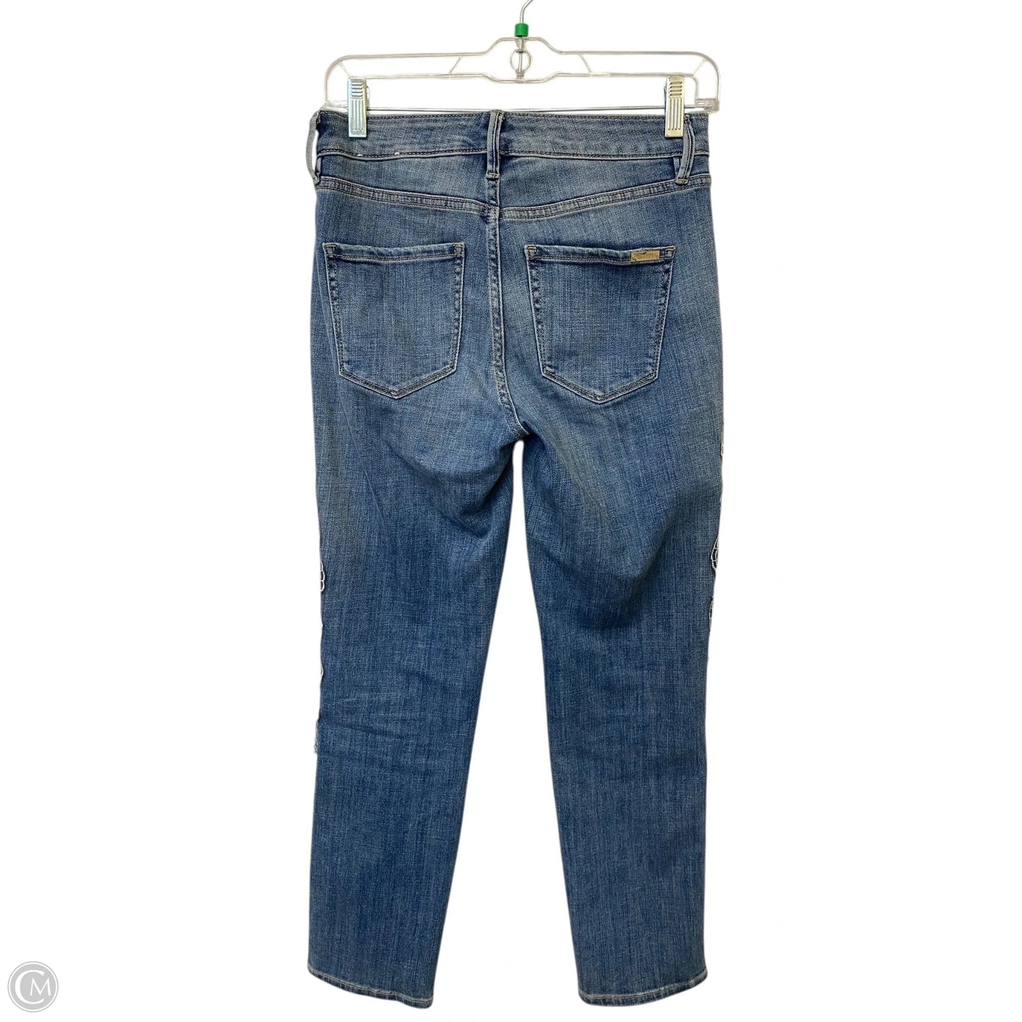 Jeans Straight By White House Black Market In Blue Denim, Size: 0
