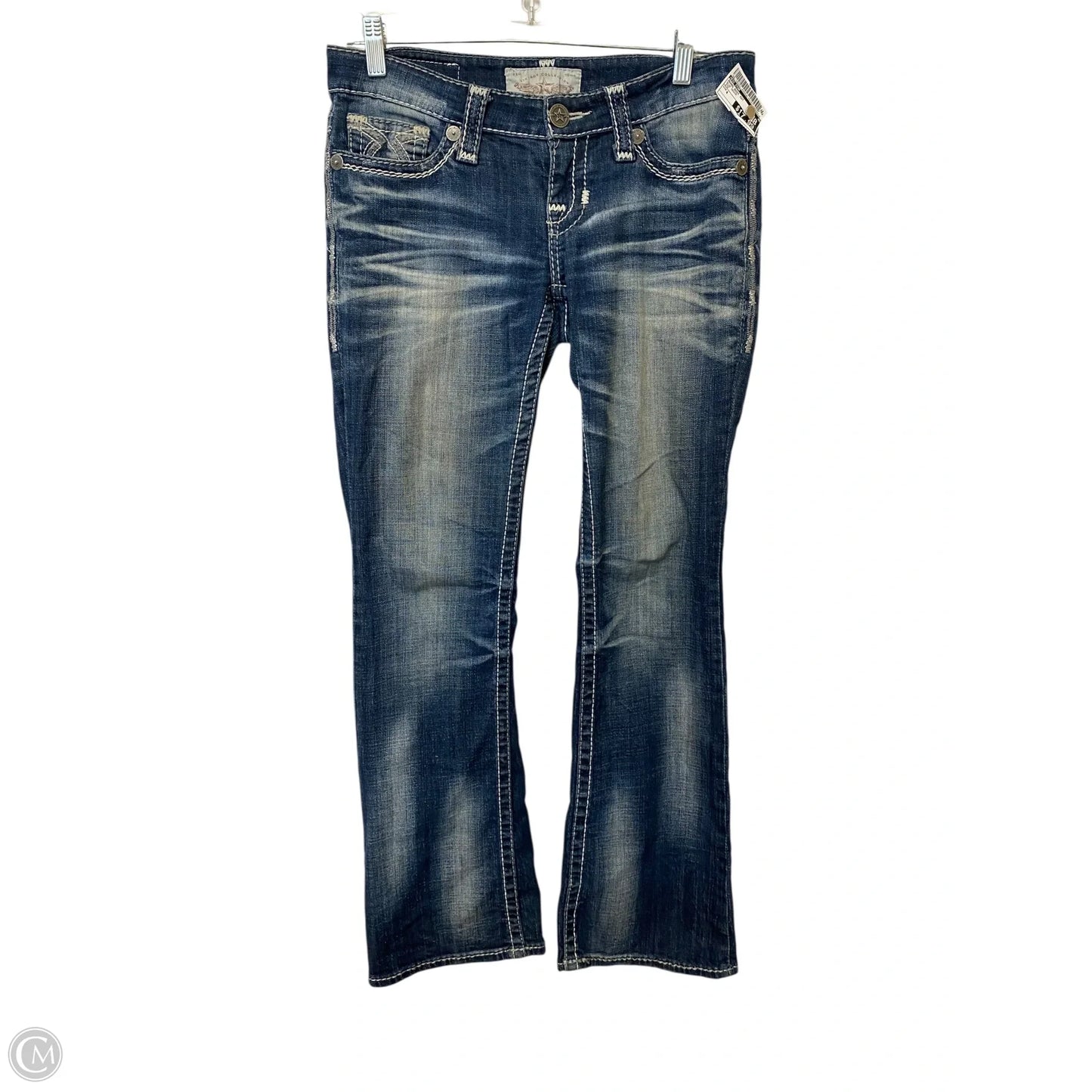Jeans Boot Cut By Big Star In Blue Denim, Size: 4