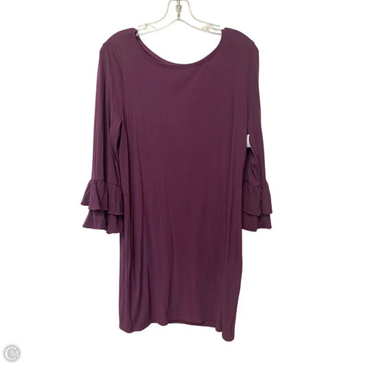 Dress Casual Short By White House Black Market In Purple, Size: M