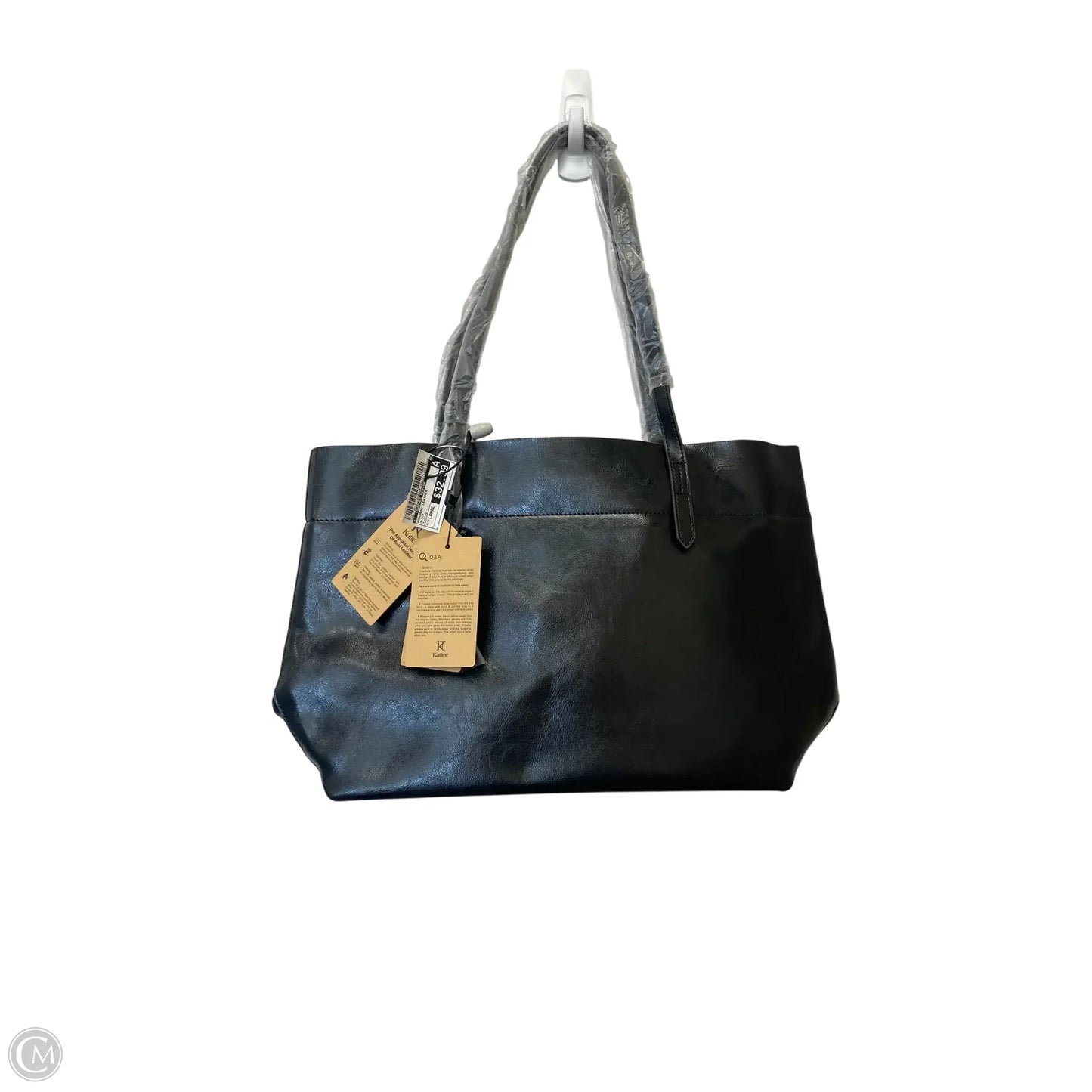 Handbag Leather By Clothes Mentor, Size: Large
