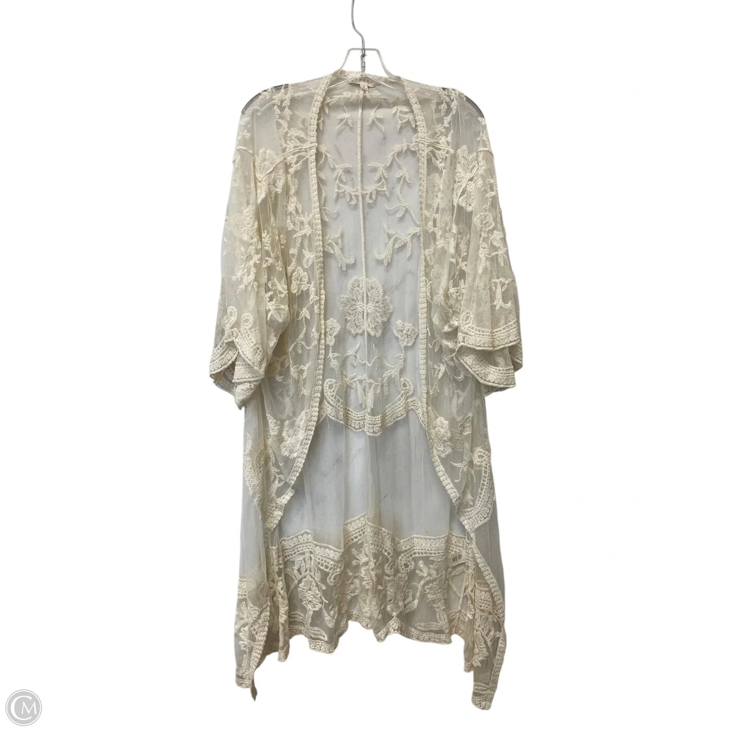 Shawl By Adiva In White, Size: L