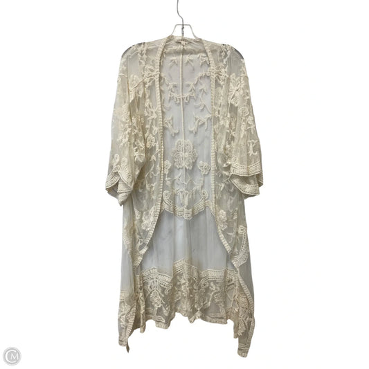 Shawl By Adiva In White, Size: L