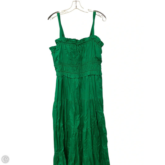 Dress Casual Maxi By Chelsea And Theodore In Green, Size: L