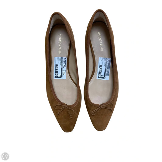 Shoes Flats By Veronica Beard In Brown, Size: 9