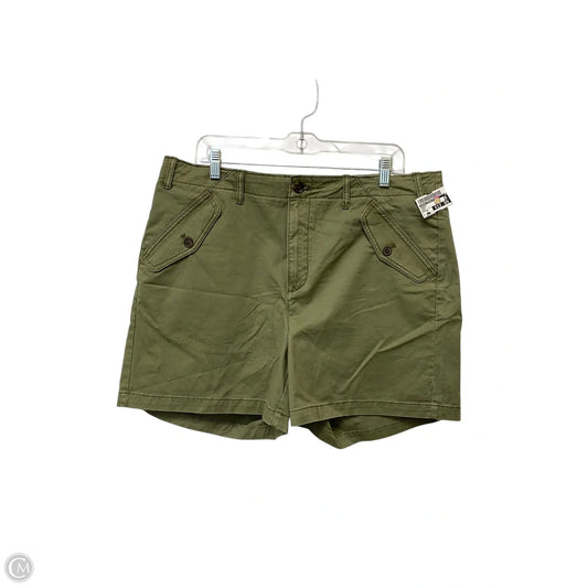 Shorts By Banana Republic In Green, Size: 16