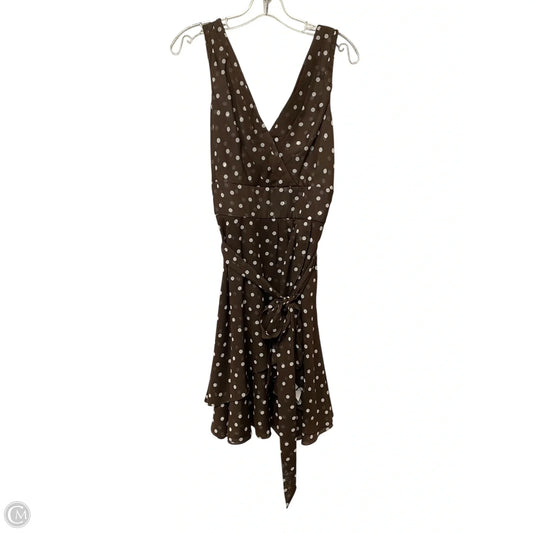 Dress Party Short By White House Black Market In Polkadot Pattern, Size: 12