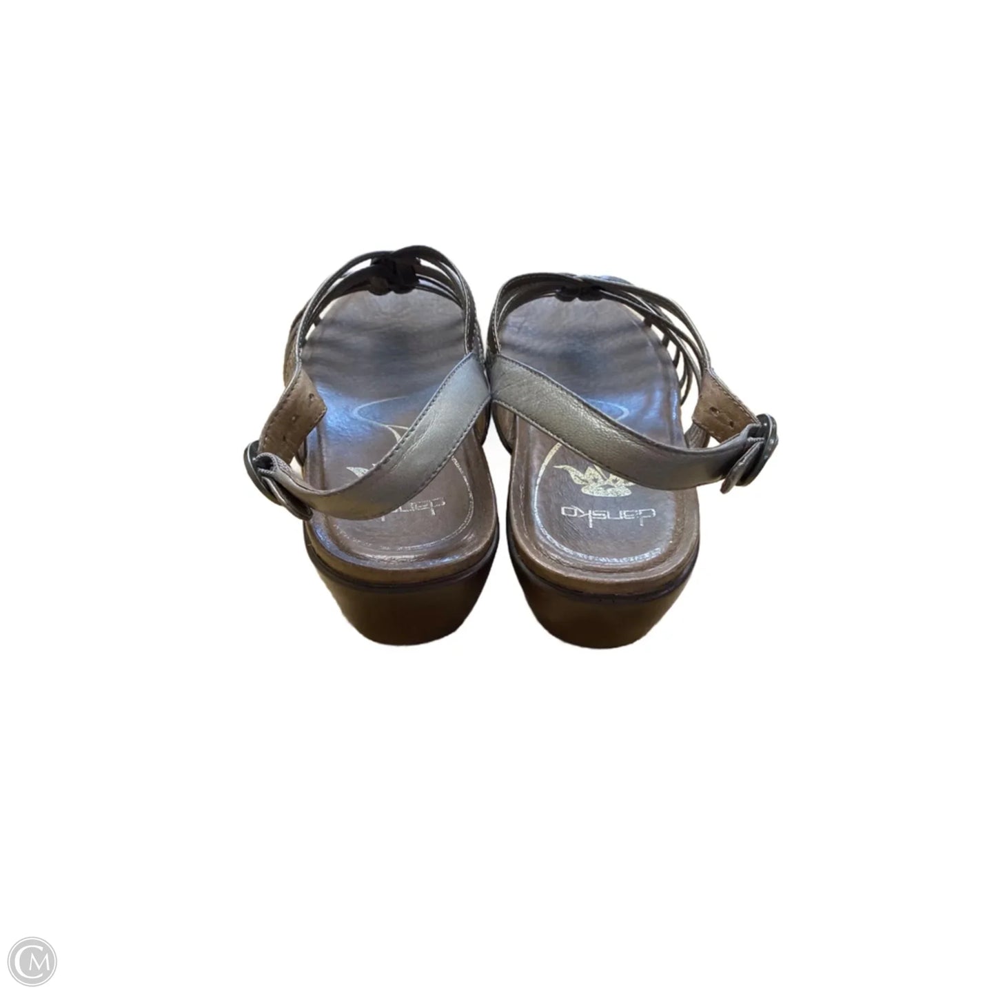 Sandals Heels Wedge By Dansko In Brown, Size: 7