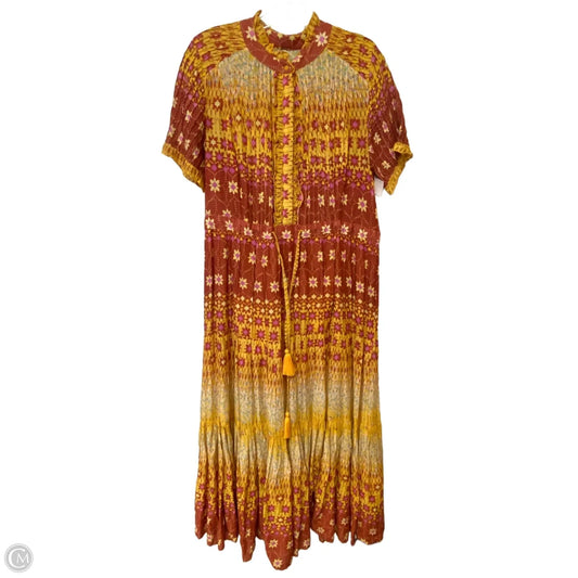 Dress Casual Maxi By Free People In Multi-colored, Size: M