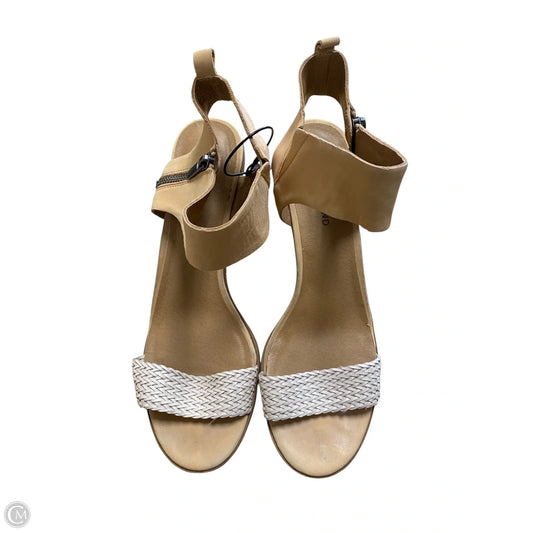 Shoes Heels Block By Lucky Brand In Tan, Size: 11