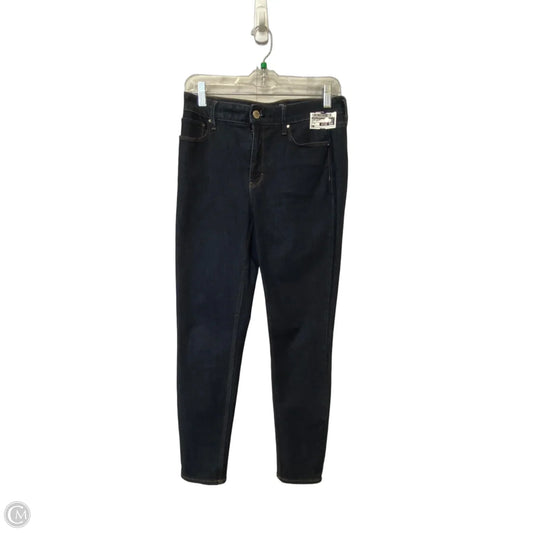 Jeans Skinny By White House Black Market In Blue Denim, Size: 4