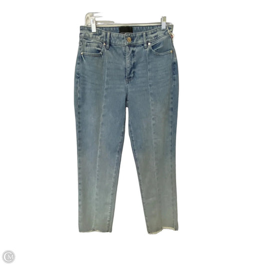 Jeans Straight By White House Black Market In Blue Denim, Size: 4