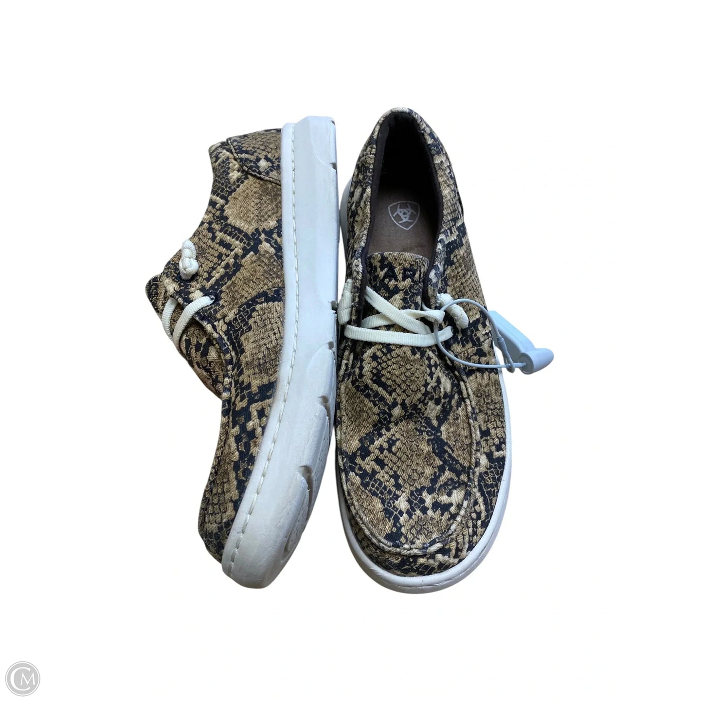 Shoes Flats By Ariat In Animal Print, Size: 7.5