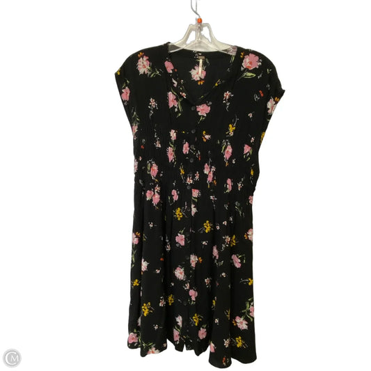 Dress Casual Short By Free People In Floral Print, Size: L