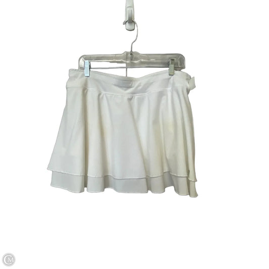 Athletic Skort By Prince In White, Size: Xl