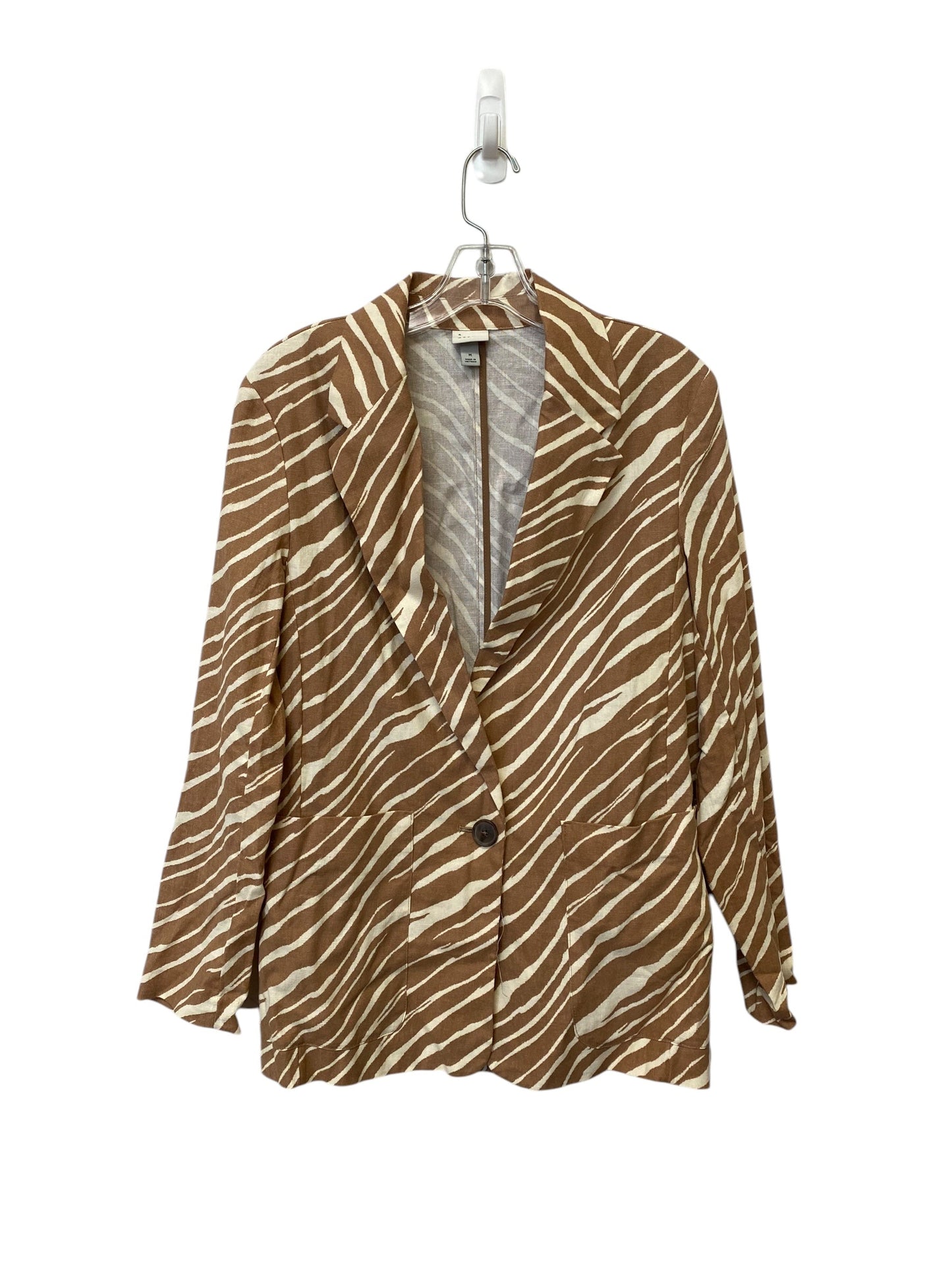 Blazer By A New Day In Animal Print, Size: M