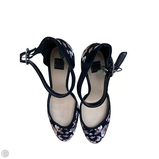 Shoes Heels Block By White House Black Market In Black, Size: 9.5