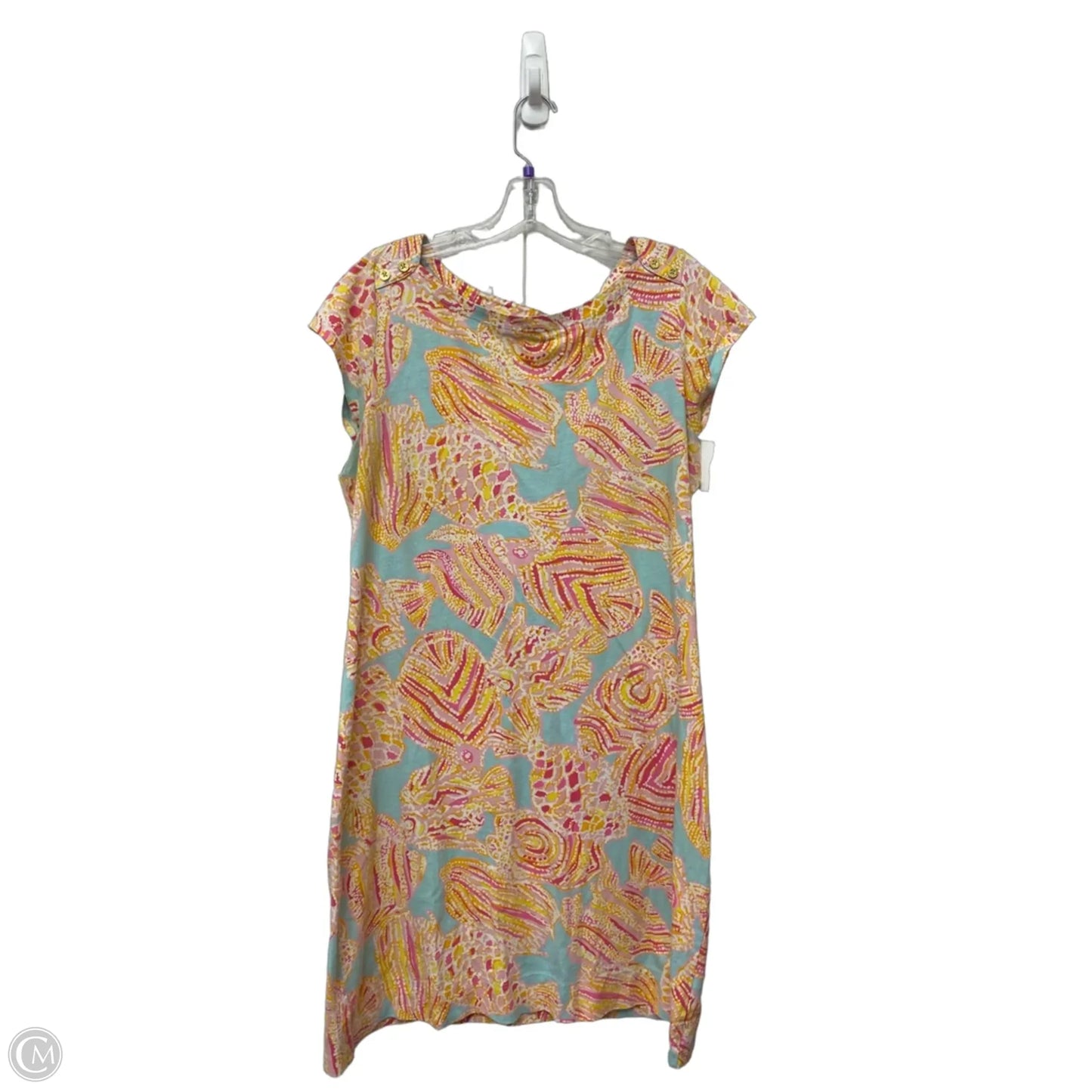Top Long Sleeve Designer By Lilly Pulitzer In Pink, Size: M