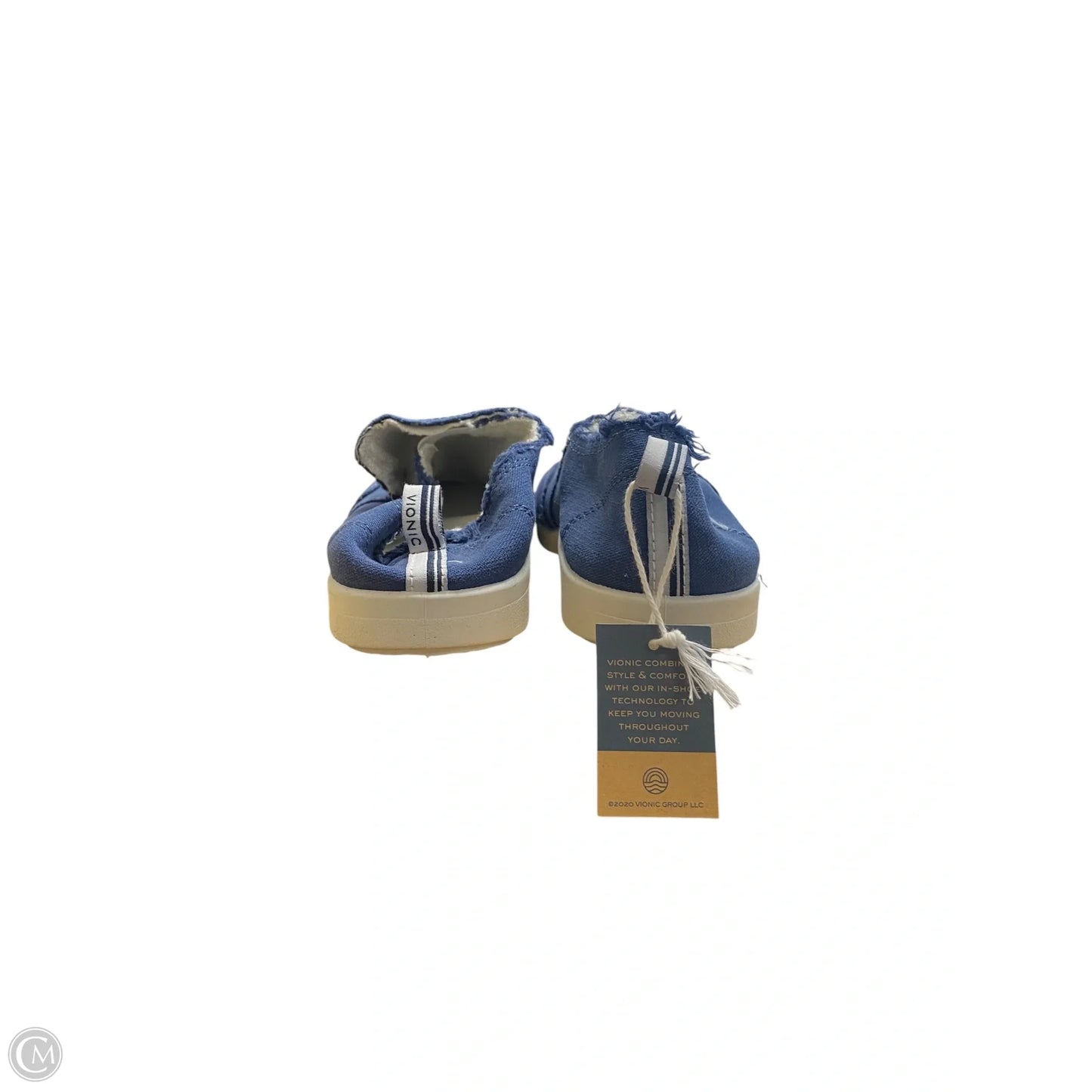 Shoes Flats By Vionic In Blue, Size: 6.5