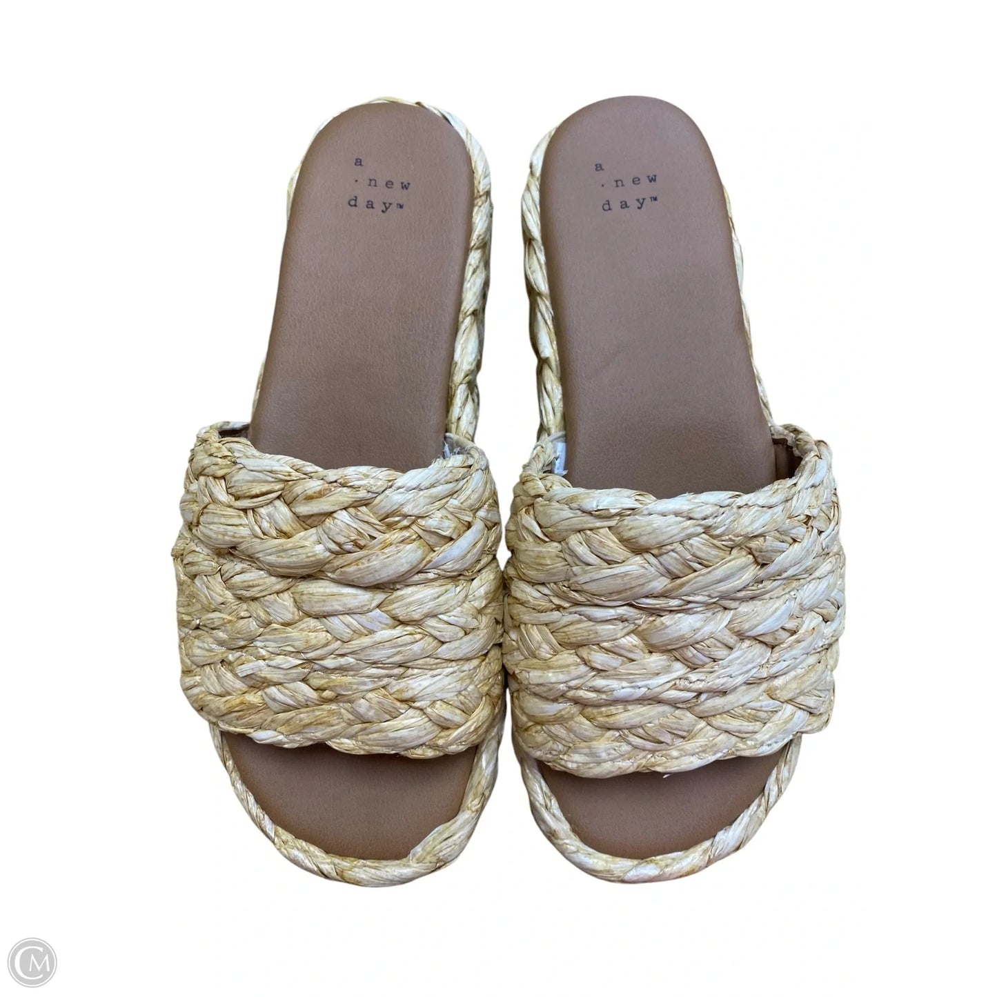 Sandals Flats By A New Day In Tan, Size: 8