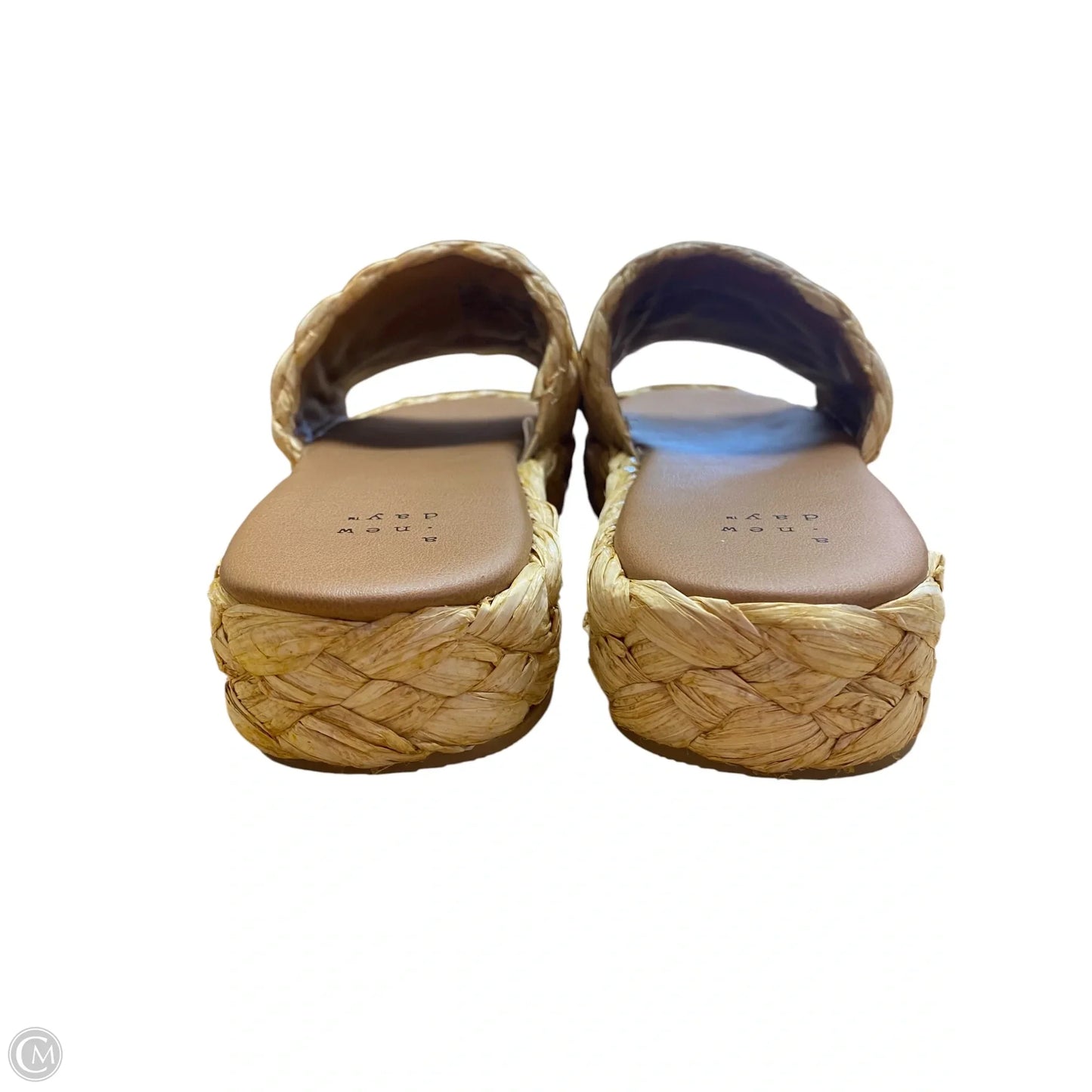 Sandals Flats By A New Day In Tan, Size: 8