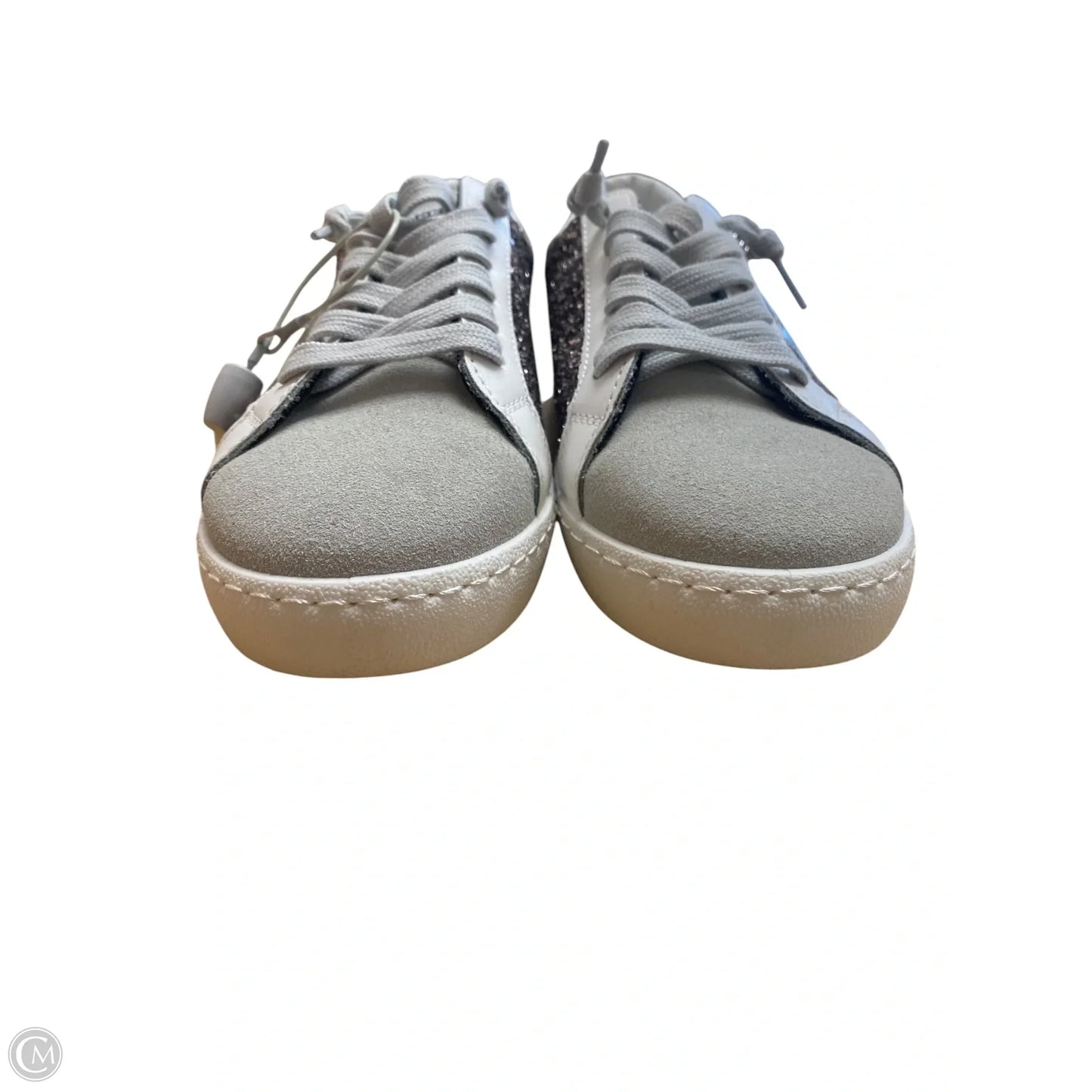 Shoes Flats By Vintage Havana In Silver, Size: 8