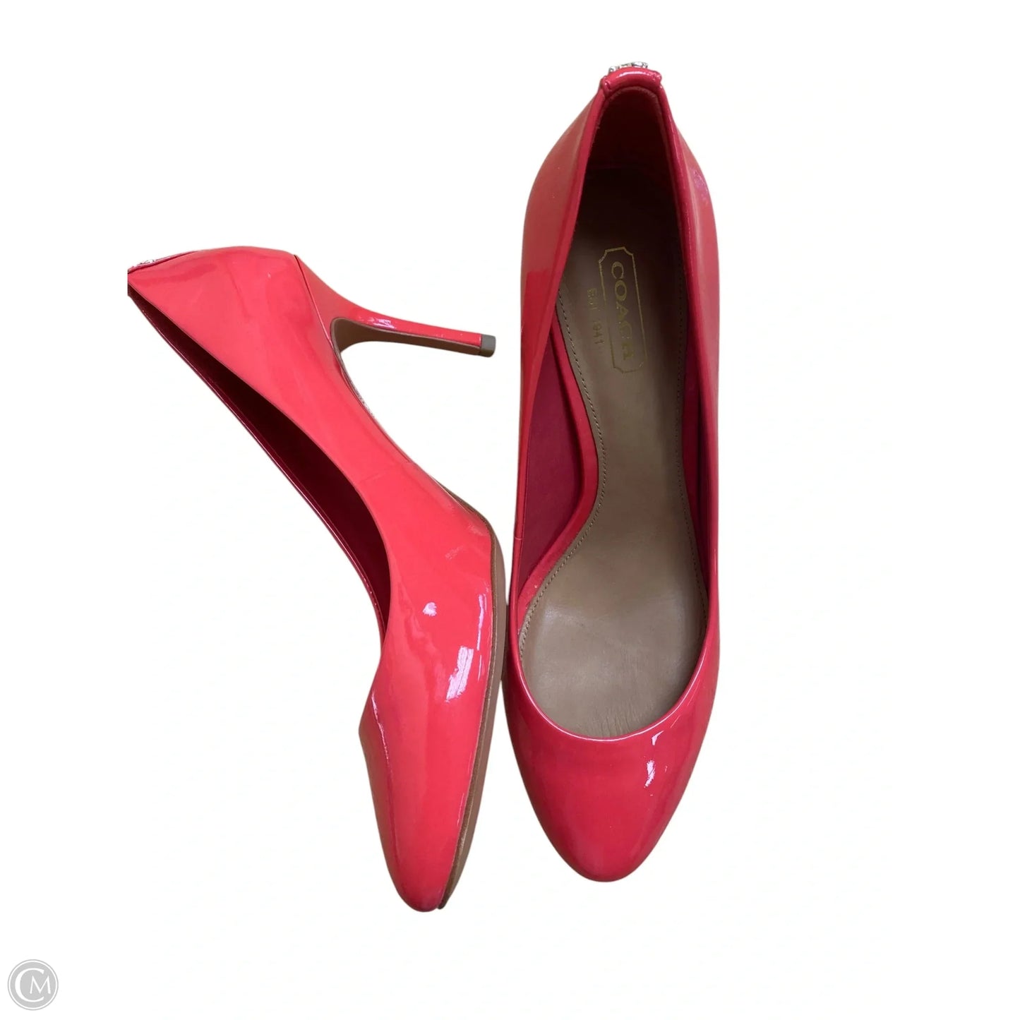 Shoes Designer By Coach In Pink, Size: 8