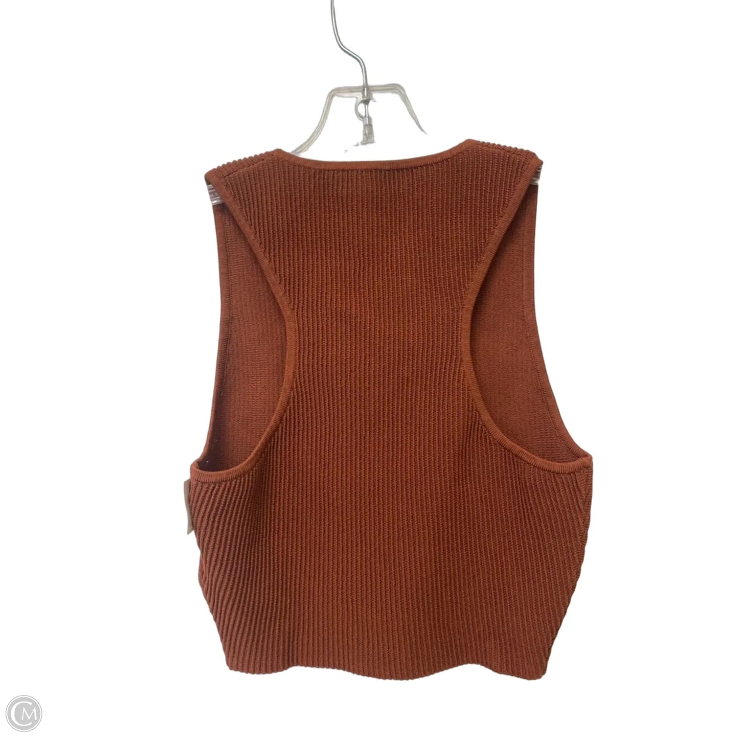 Athletic Tank Top By Babaton In Brown, Size: Xs