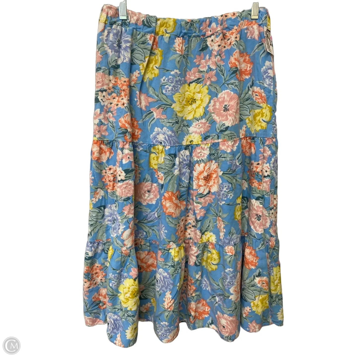 Skirt Maxi By Loft In Floral Print, Size: M