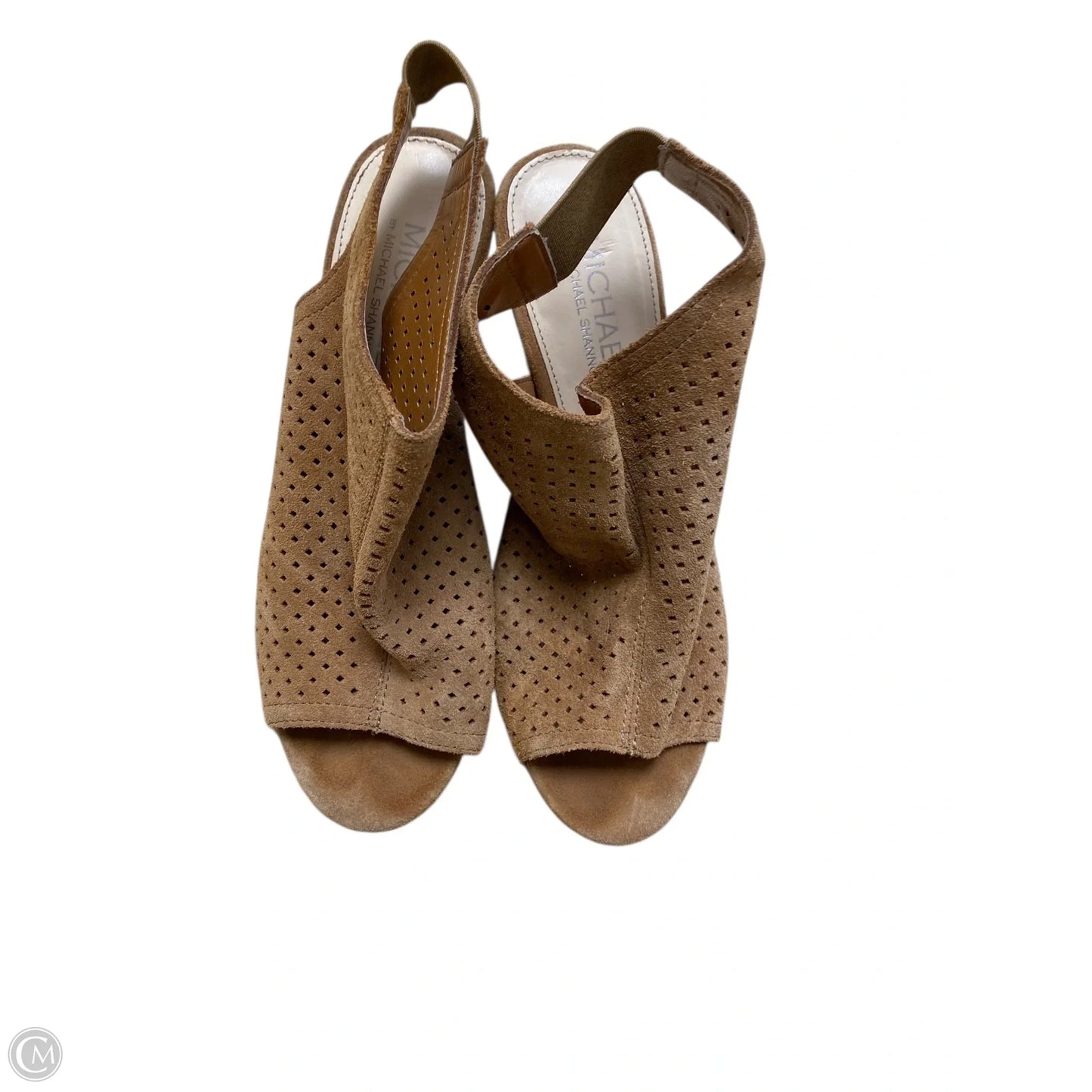 Shoes Heels Wedge By Michael By Michael Kors In Brown, Size: 8