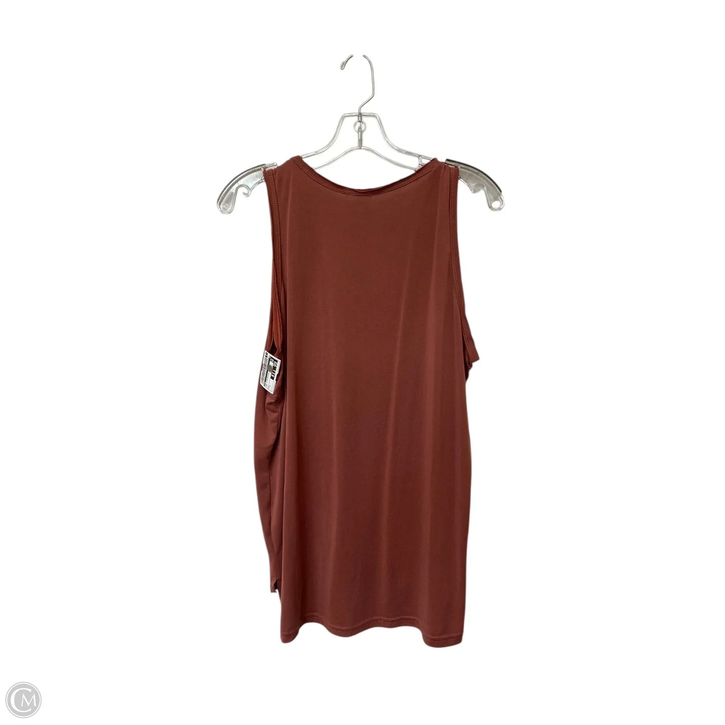 Top Sleeveless By Pol In Red, Size: L