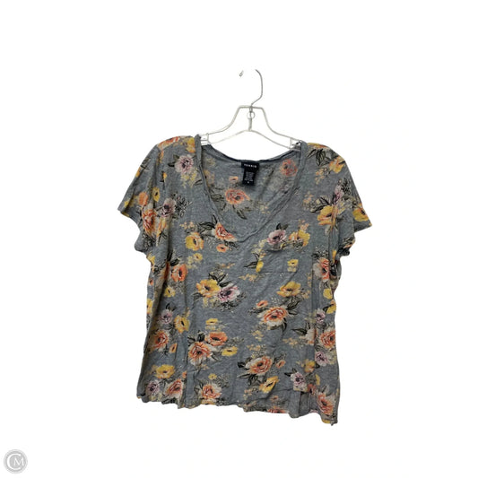 Top Short Sleeve By Torrid In Grey, Size: 0