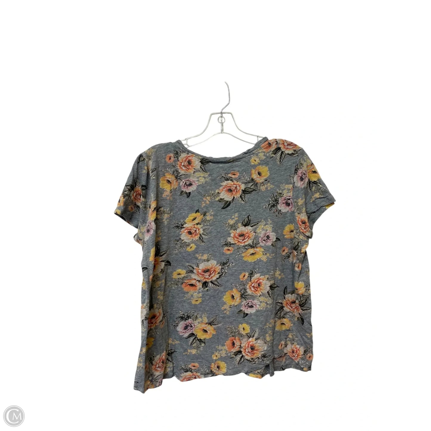 Top Short Sleeve By Torrid In Grey, Size: 0