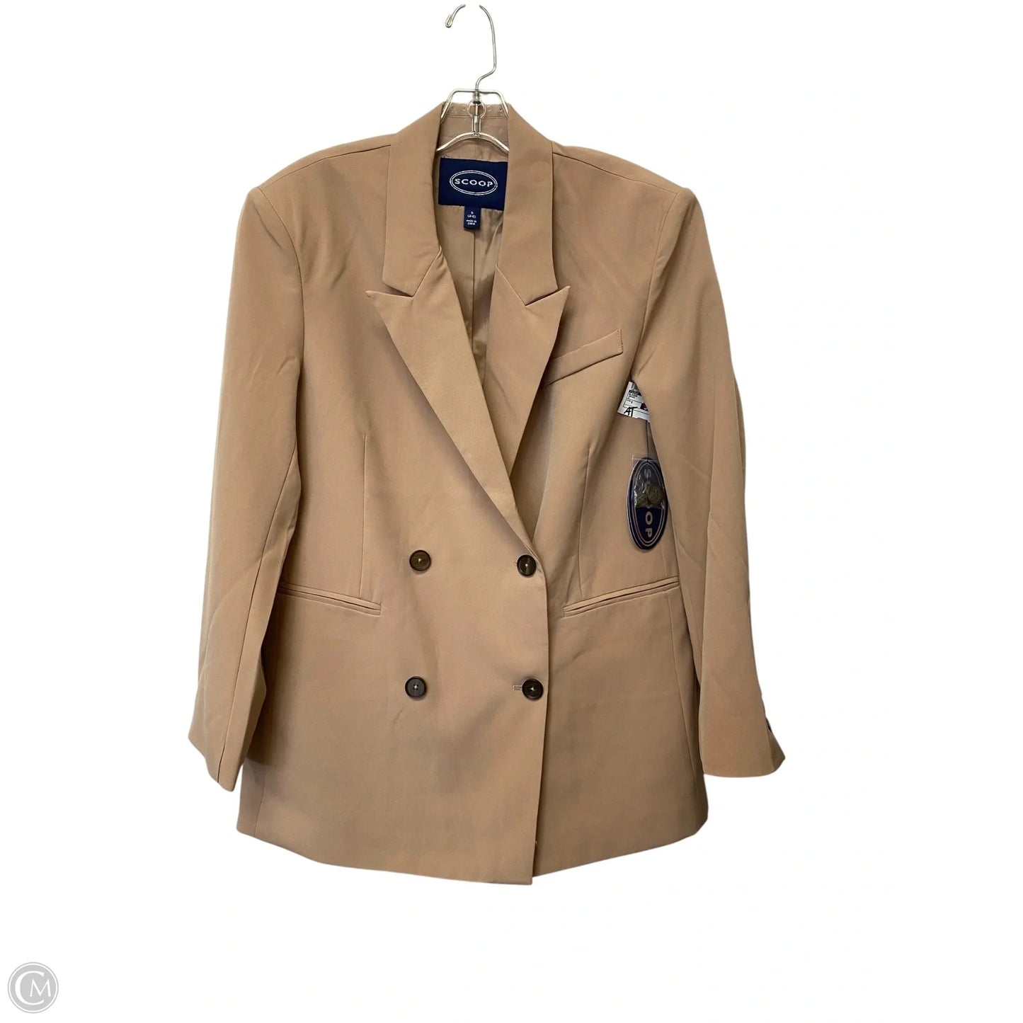 Blazer By Scoop In Brown, Size: S