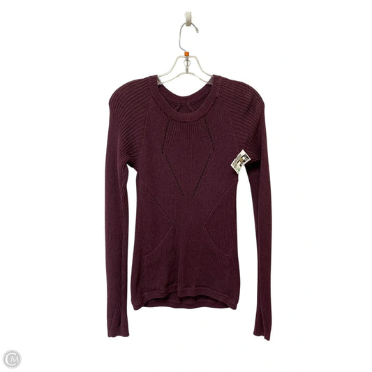 Sweater By Lululemon In Purple, Size: Xs
