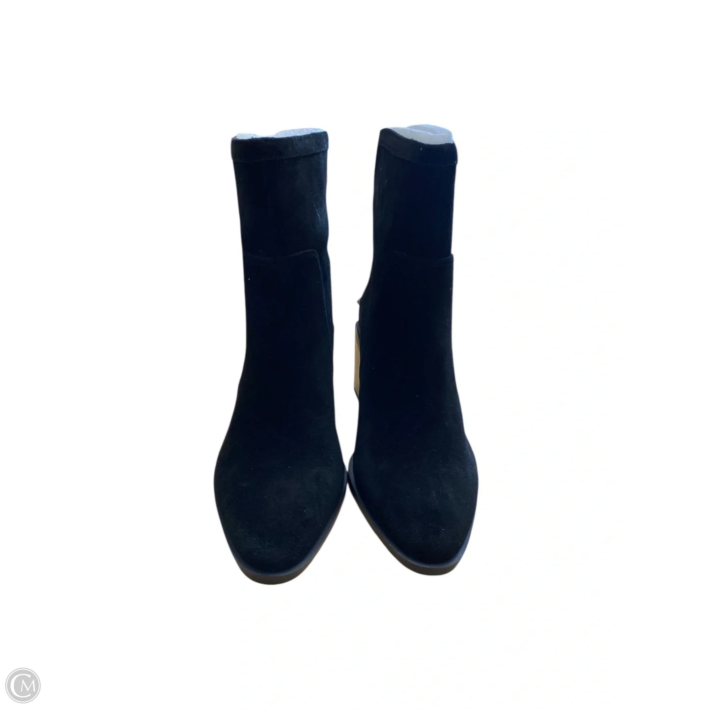 Boots Ankle Heels By Vince Camuto In Black, Size: 6.5