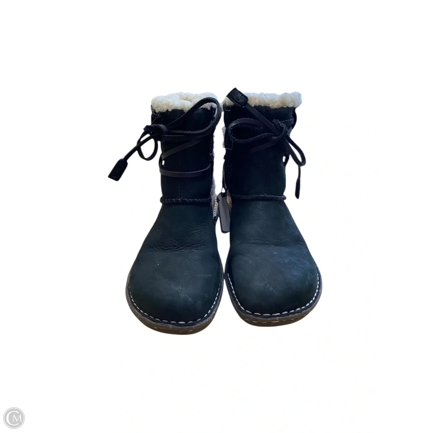 Boots Designer By Ugg In Black, Size: 8