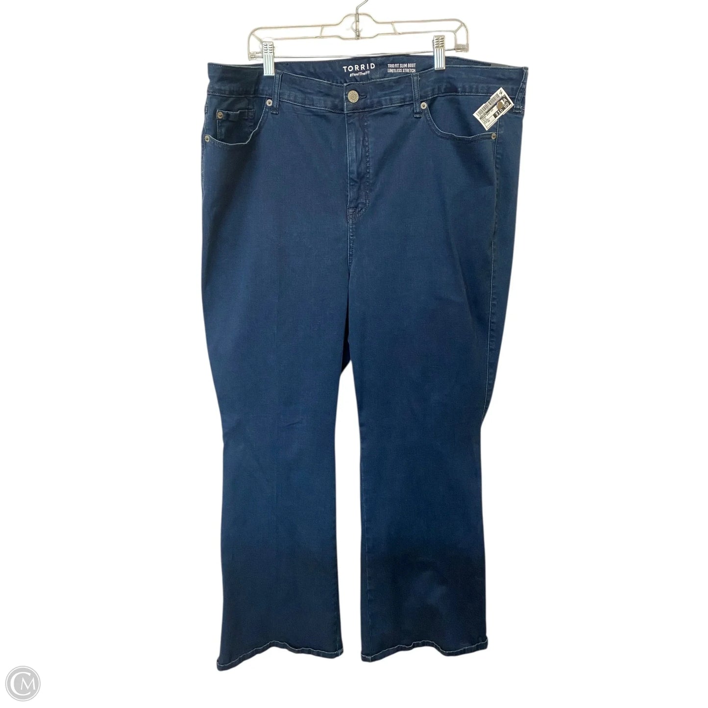 Jeans Boot Cut By Torrid In Blue, Size: 22