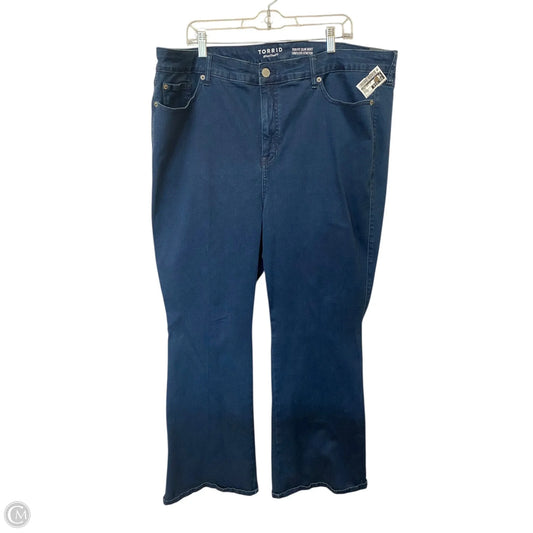 Jeans Boot Cut By Torrid In Blue, Size: 22