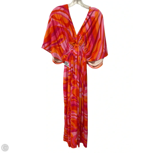 Dress Casual Maxi By Tcec In Orange, Size: M