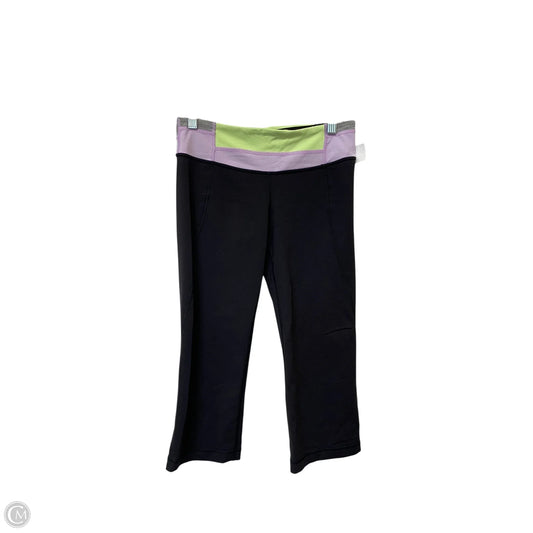 Athletic Leggings Capris By Lululemon In Black, Size: 6