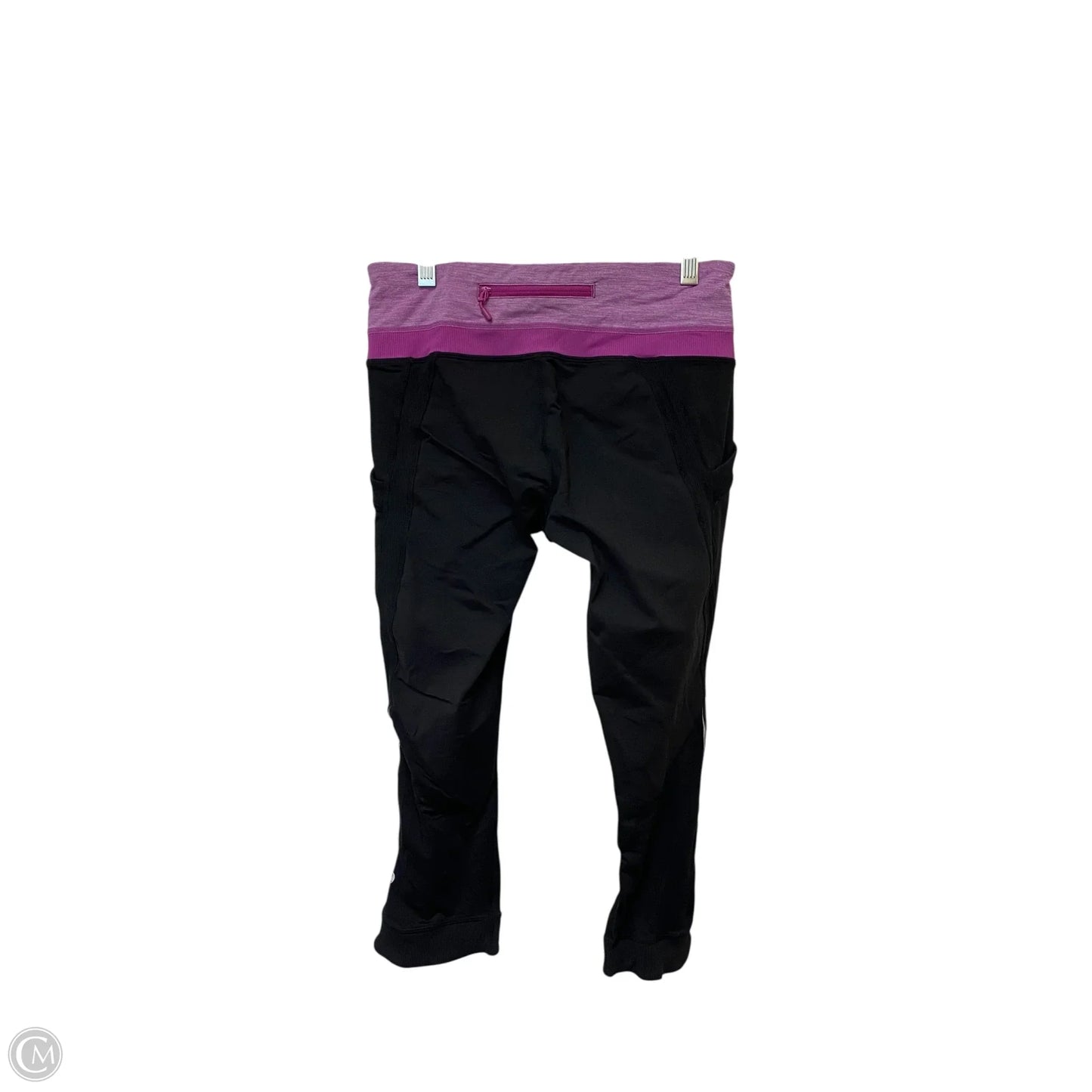 Athletic Capris By Lululemon In Black, Size: 6