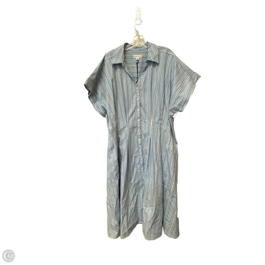 Dress Casual Maxi By Ava & Viv In Blue, Size: 3x
