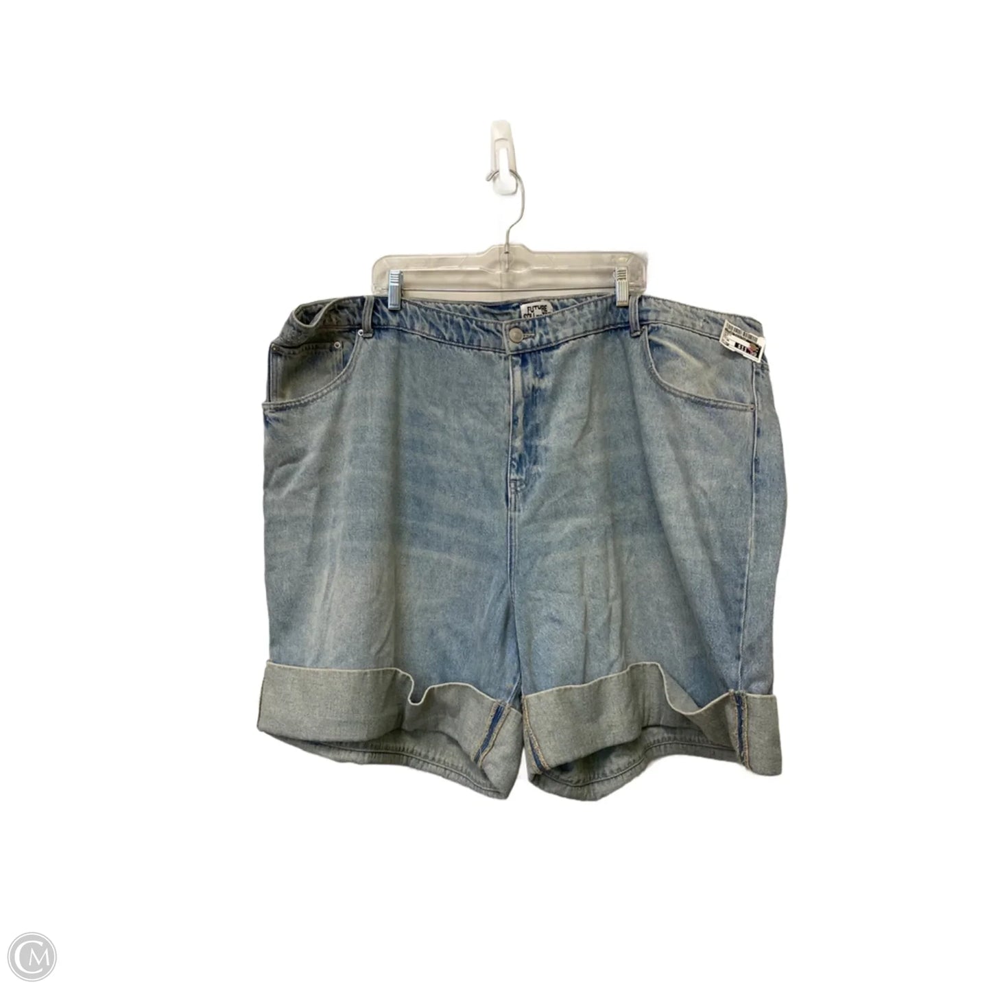Shorts By Future Collective In Blue, Size: 26