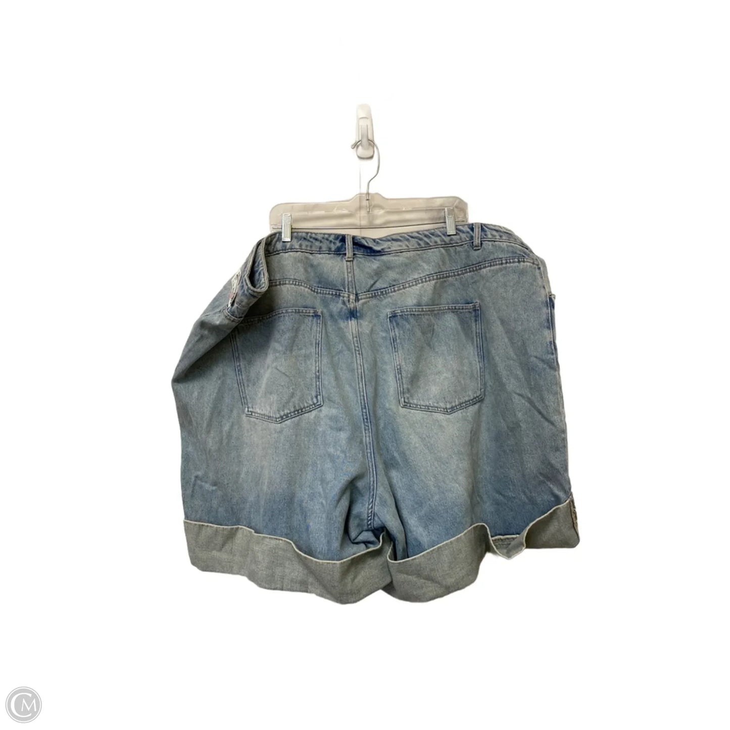Shorts By Future Collective In Blue, Size: 26
