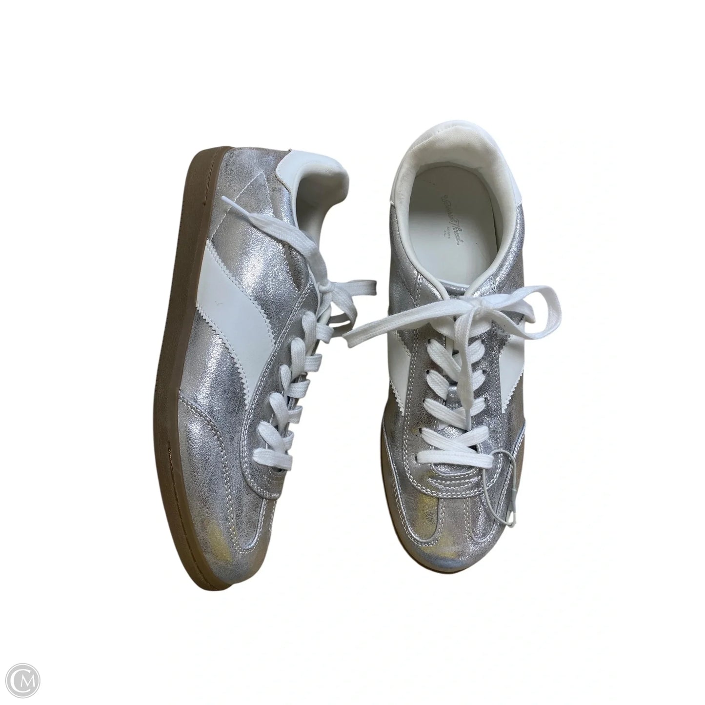 Shoes Sneakers By Universal Thread In Silver, Size: 11