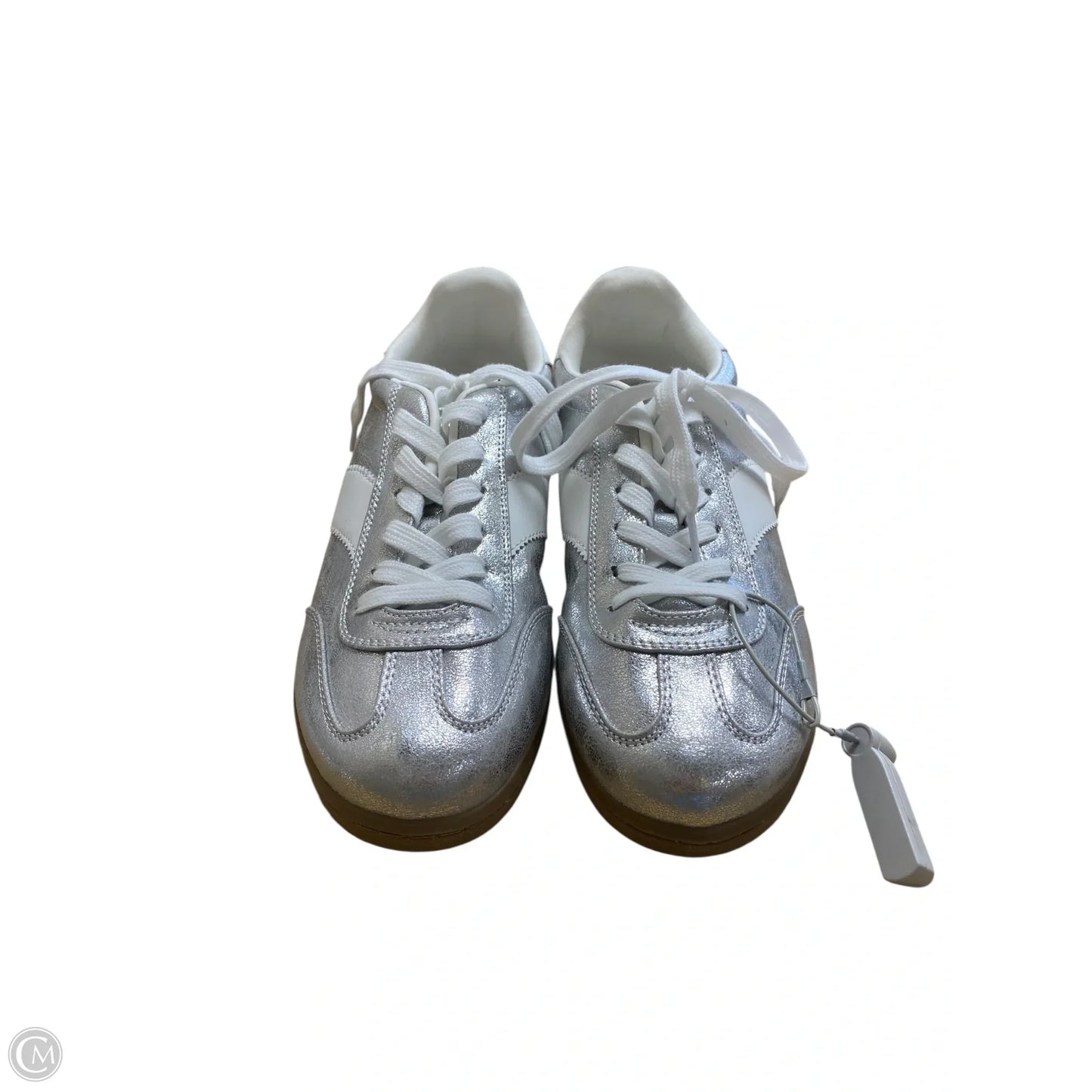 Shoes Sneakers By Universal Thread In Silver, Size: 11