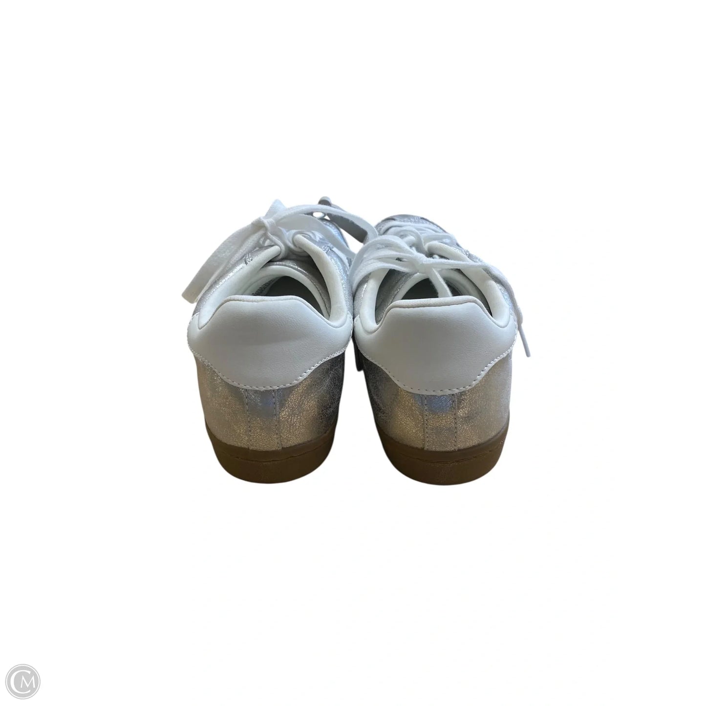 Shoes Sneakers By Universal Thread In Silver, Size: 11
